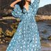 Women's Clothing Personality Literary Cotton Floral Fashion Print Dress_ecoleips.com