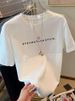 Women's Slimming White T-Shirt Summer New Versatile Youthful Short Sleeve Trendy Base Layer Top for Spring_ecoleips.com