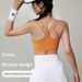 New European And American Style Sports Women, Two-piece Yoga Tank Top, Shockproof Training Running Fitness Bra For_ecoleips.com