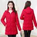 Women’s Slim-Fit Mid-Length Padded Coat – Winter Warmth With Stylish Quilted Design, Lightweight Yet Insulated Cotton Jacket_ecoleips.com