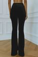 Korean Velvet Blazer & Pants Set - Women's Autumn Winter Office & Party Outfit (Burgundy/Black, S/M/L/XL)_ecoleips.com