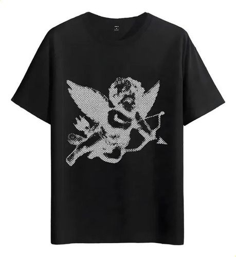 Women's T-Shirts Tshirt Muscle Freaks Angel Cherub Men's Fashion Style_ecoleips.com