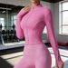 Lulu Yoga Jacket For Women, Stand-up Collar, Zipper, Quick-dry, Running And Fitness Wear, Slim-fit, Long-sleeved,_ecoleips.com