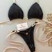 Love & Lift Halter Bikini Set – Brazilian Cut Swimwear With Metal Rings & Push-Up Pads_ecoleips.com