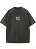 Women's Vintage Wash Relaxed Tee, Lightweight Casual Streetwear Essential_ecoleips.com
