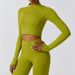 Women's Clothing Zipper Outdoor Running Sports Yoga Jacket Slimming Fitness Long Sleeved Jacket Girls Quick Drying Yoga Clothes_ecoleips.com