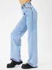 Extra-Long Flare Jeans For Women – High-Waisted, Stretchy Denim, Vintage 70s Inspired, Boho Chic, Streetwear Staple_ecoleips.com