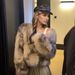 Fox Fur Fur Fur Coat Women's Hairy Young Plush Top_ecoleips.com