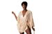 Verve 2025 Spring New Women's Ruched Sequin Sexy Fashion Dress_ecoleips.com