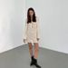 Women's Clothing New Beach Skirt Women's Solid Color Sexy Knitted Hollow Bikini Swimsuit Cover Up Sun Protection Clothing_ecoleips.com
