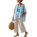 Women's Clothing Casual Round Neck Short Sleeve Regular Pullover Digital Printing Women's Tops T Shirt_ecoleips.com