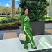 Color Block Striped Wide Leg Pants Set for Women Trendy Casual Two Piece Cross Border Style European American Fashion 2026_ecoleips.com