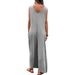 Spring/Summer Sleeveless Jumpsuit For Women European And American Style Quality Elegant New_ecoleips.com