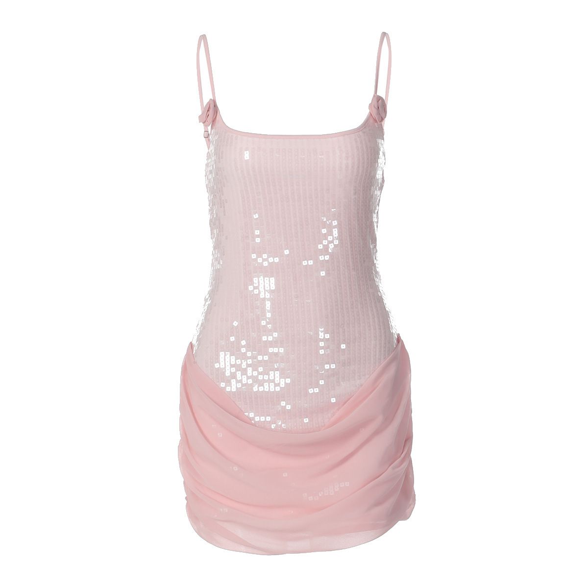 Women's Clothing Sexy Winter Bodycon Dress – One-Shoulder Glitter Knit Mini Dress For Women (XS-XL)_ecoleips.com