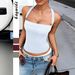 Y2K Women's Sexy Camisole Tops Thin Summer Tank Tops Spaghetti Strap Sleeveless_ecoleips.com