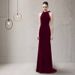 Women's Clothing Elegant Halter Neck Velvet Evening Gown For Women Mermaid Bridal Toast Dress For Emcees Suitable For Coming Of Age Ceremony_ecoleips.com