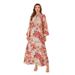 Verve Muslim Abaya Summer Long Printed Maxi Dress Dubai Robe_ecoleips.com