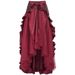 2025 New Female Gothic Large Irregular Umbilical Half Length Dance Skirt_ecoleips.com