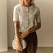 Elegant Knit Cardigan With Metal Buttons & Dual Pockets – Classic Round Neck Fall Sweater Breathable Viscose_ecoleips.com