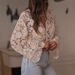 Korean Style Women's Lace Shirt Hollow Casual Top European And American Cross Border Japanese Foreign Trade New 2025_ecoleips.com