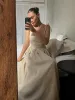 TARUXY Sexy Backless Beach Dress For Women V Neck Splice Folds Long Dresses Womens Party Elegant Bandage Maxi Sundress Female_ecoleips.com