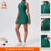 High Waist Tennis Skirt For Women Fitness Running Outdoor Badminton And Golf Sports Short Skirt_ecoleips.com
