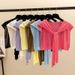Women's Clothing Versatile Knitted Shawl Women's Shirt Outer Wear Fashionable Small Waistcoat Scarf_ecoleips.com