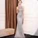 Women's Clothing Evening Dress Banquet, Temperament, Light Luxury, Niche, High End Company Annual Meeting Host, Evening Party, Sequined Long Dress_ecoleips.com