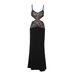 European And American Hot-Selling Wom's 2025 Autumn New Fashion Sexy Hollow Lace Patchwork Strap Bodycon Dress For_ecoleips.com