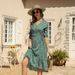 Self-designed European And American Clothing 2022 Summer Women's A-line Long Sexy Dress, Beach Dress_ecoleips.com
