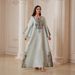 SW2602 Long Robe Turkish Print Dress Ethnic Style Gown For Women Muslim Fashion_ecoleips.com
