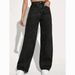 Foreign Trade American Style High Waist Straight Jeans Women's Spring And Autumn New Small Size Loose Draped Solid Color_ecoleips.com
