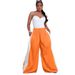 Women's Clothing Fashion Casual Color Matching Wide Leg Pants_ecoleips.com
