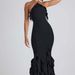 Summer New Arrivals Women's Solid Color Halter Neck Slim Fit Temperament Dress Fashionable European And American Style Foreign Trade Wholesale_ecoleips.com