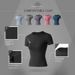 Women's Clothing Sports Tops Internet Celebrities Tight Fitting Slimming Short Sleeved T Shirts Yoga Clothes_ecoleips.com