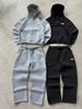 Unisex Embroidered Joggers, High-Street Hip-Hop Sweatpants, Streetwear Casual Pants With Zipper Details-1_ecoleips.com