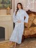 Elegant Floral Print Abaya Dress – Modest Muslim Gown With Dubai-Inspired Arabic Patterns – Long Sleeve Maxi Robe For Women (Pink/Purple, M-XXL)_ecoleips.com