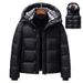 Cozy Fur Hooded Parka Coat - Winter Warm Thickened Jacket For Women, Retro Slim Fit Fashion Outerwear, Sweet Korean Style, Zipper Closure_ecoleips.com