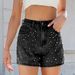 Women's Clothing Spring And Summer New Washed Design Beaded Slim Denim Skirt Women's Shorts_ecoleips.com