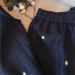 Handcrafted Floral Embroidery Linen Set - Sleeveless Top & Loose Shorts For Women, Summer Boho Chic Outfit_ecoleips.com