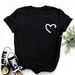 Summer New Arrivals Trendy And Stylish Short Sleeved T Shirts For Students Women's Simple Easy To Wear Tops_ecoleips.com