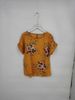 New 2024 Women's round Neck Top Floral Print Short Sleeved Irregular Design Fashionable Women's Clothing_ecoleips.com