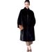 Faux Fur Long Coat With Stand Collar – Luxe Vegan Fur, Oversized Fit, Trendy Streetwear Style (White/Black/Taupe)_ecoleips.com