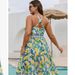 New 2026 Women's Retro One Piece Swimsuit European American Style Hot Spring Two Piece Resort Set Dress_ecoleips.com