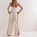 Women's Retro Sporty Style Side Striped Straight Leg Pants Loose Fit Elegant Casual Slippers Spring Summer New Fashion_ecoleips.com