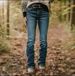 Women's Clothing Stretch Denim Pants Vintage Pants Washed Jeans_ecoleips.com