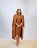 Women's Lapel Waist Back Slit Suit Vest Two Piece Set_ecoleips.com