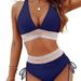 European And American Cross-border Swimwear For Women, Sexy Bikini, High-waisted Tight-fitting Best-selling_ecoleips.com