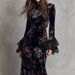 Women's Retro Slim Evening Dress High End Velvet Embroidered Cheongsam Chinese Style Mid Sleeves New_ecoleips.com
