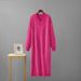 Heavy Duty Diamond Knitted Long Skirt for Women V Neck Fashionable Loose Slim Temperament Outerwear Cross Border European Goods_ecoleips.com